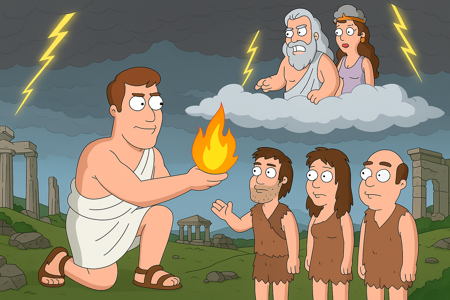 Prometheus Family Guy